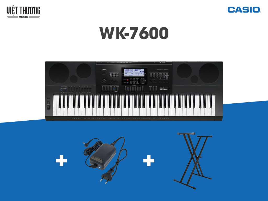 đàn organ casio WK 7600