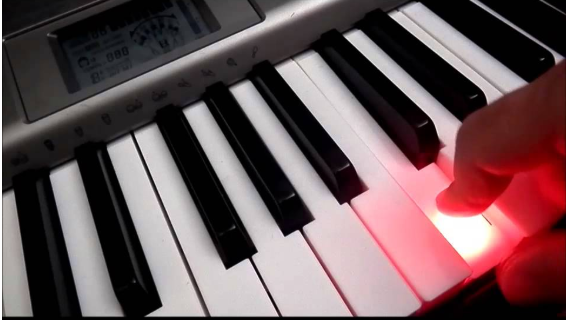 đàn organ Casio phím sáng