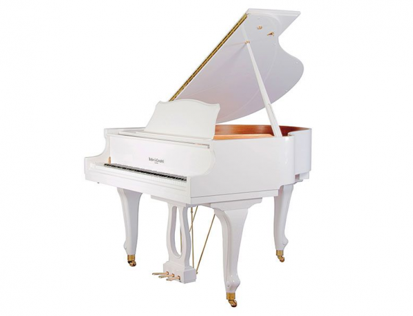 Đàn piano Kohler & Campbell KIG 48 - Grand piano màu trắng, sang trọng