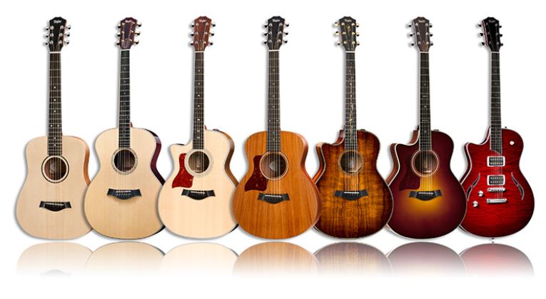 Địa điểm mua đàn guitar Taylor